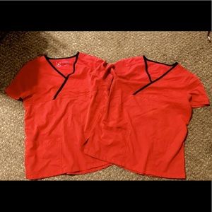 Urbane scrub tops
